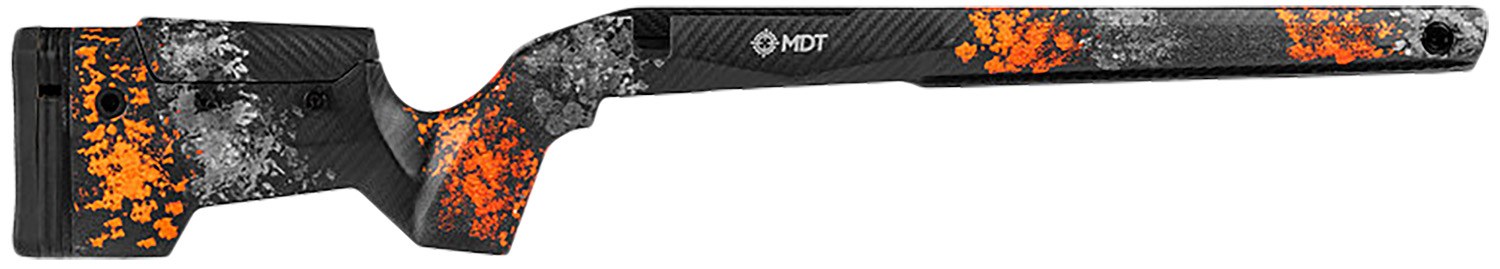 MDT Sporting Goods Inc 109559HOG Orange/Gray Foam Filled Carbon Fiber Fits Remington 700