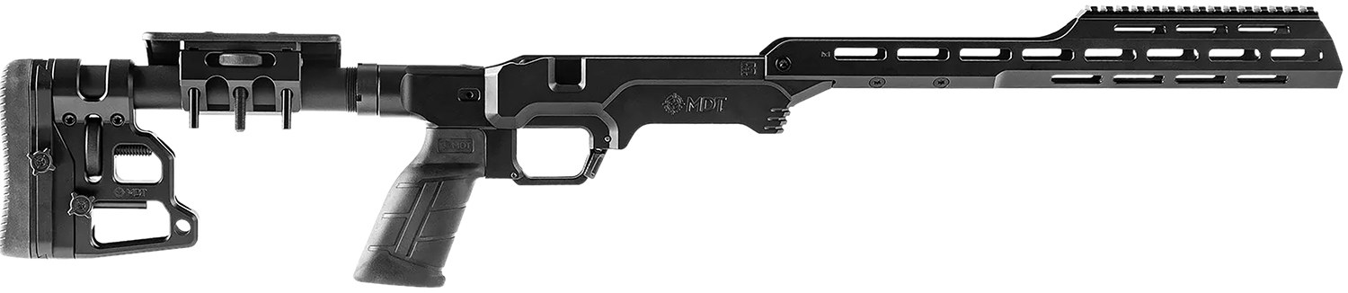 MDT Sporting Goods Inc 114639BLK the Tactical LSS Gen3 Black Fits Tikka T3/T3x Short Action