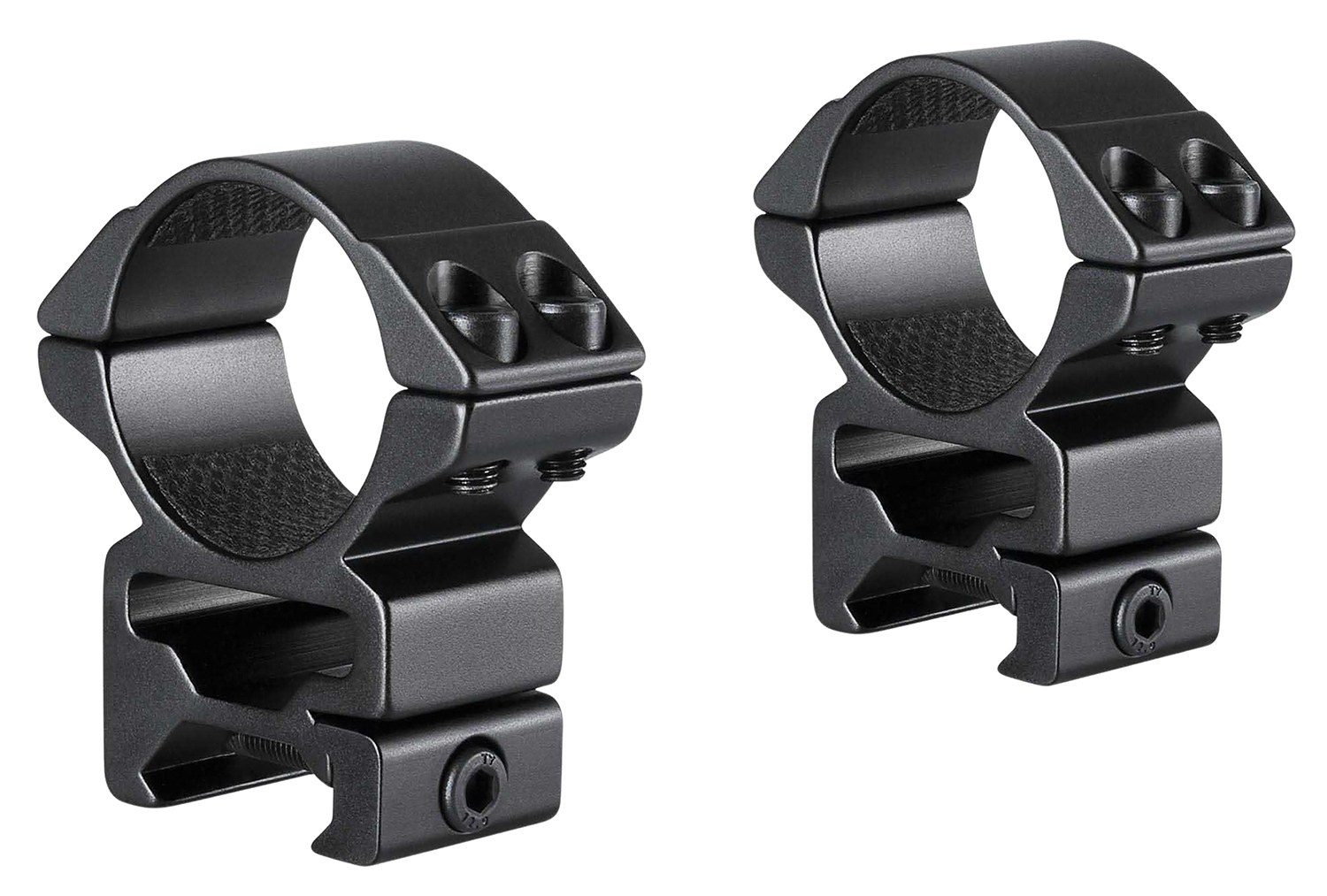 Hawke Sport Optics 22117 Match Mount Matte Black Anodized Aluminum 30mm Tube, High Weaver