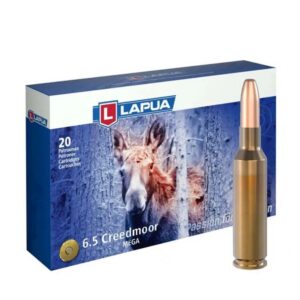 Lapua 6.5 Creedmoor 156 Gr Mega 20-Round/Box