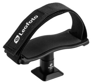 Leofoto USA BC-04 BC-04 Binocular Adapter Hook & Loop Dovetail Mount Black