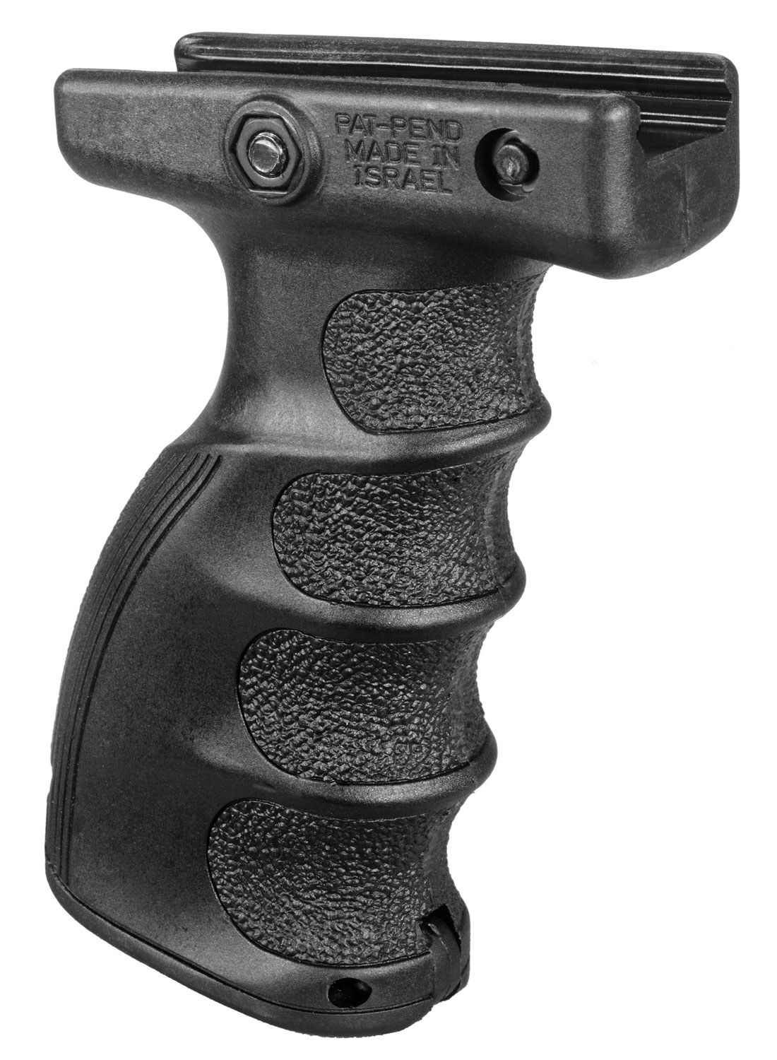 FAB Defense FXAG44SB AG-44S Quick Release Ergonomic Foregrip Compatible with 1913 MIL-STD Picatinny Rail Black Reinforced Polymer