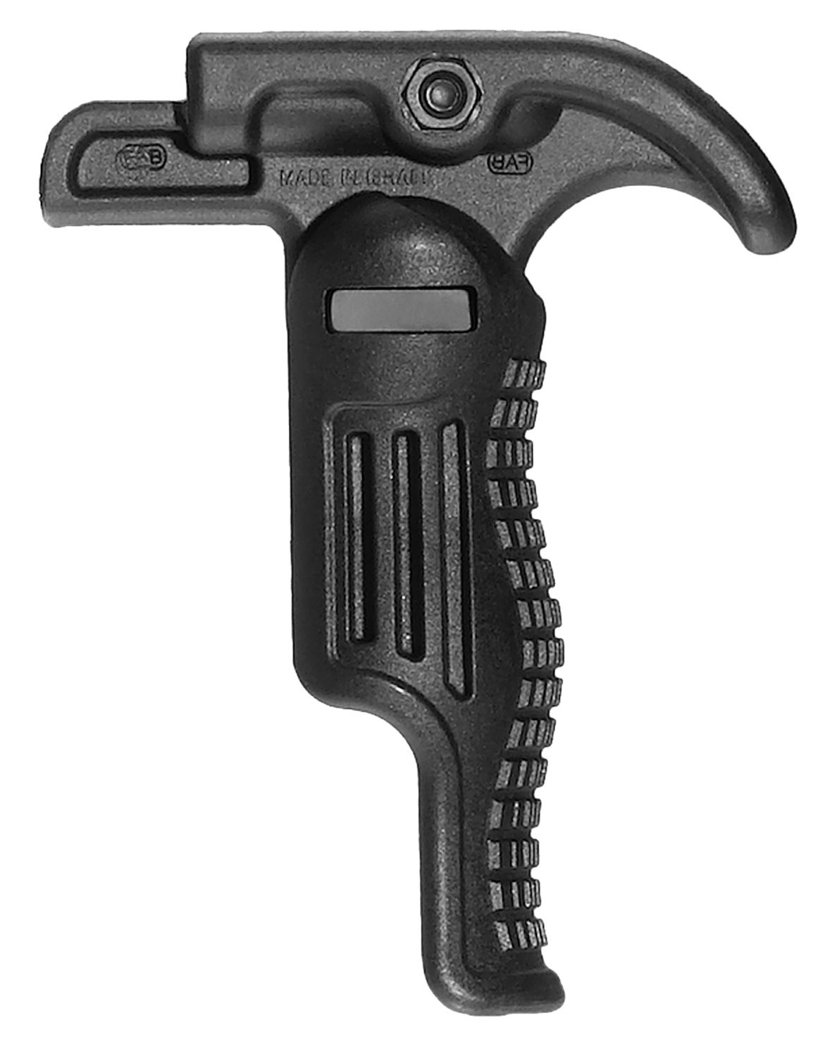 FAB Defense FXFGGSB Tactical Folding Foregrip for Handgun/Rifle Compatible with 1913 MIL-STD Picatinny Rail Black Polymer