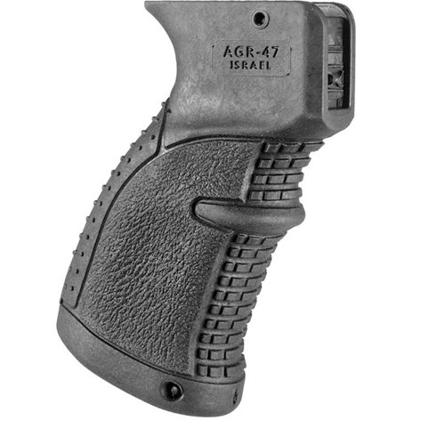 FAB Defense FXAGR47B AGR-47 Ergonomic Rubberized Pistol Grip for AK-47/74/ AKS-74U Krinkov/ ATI Galil Fiberglass Reinforced Black Polymer - Image 2