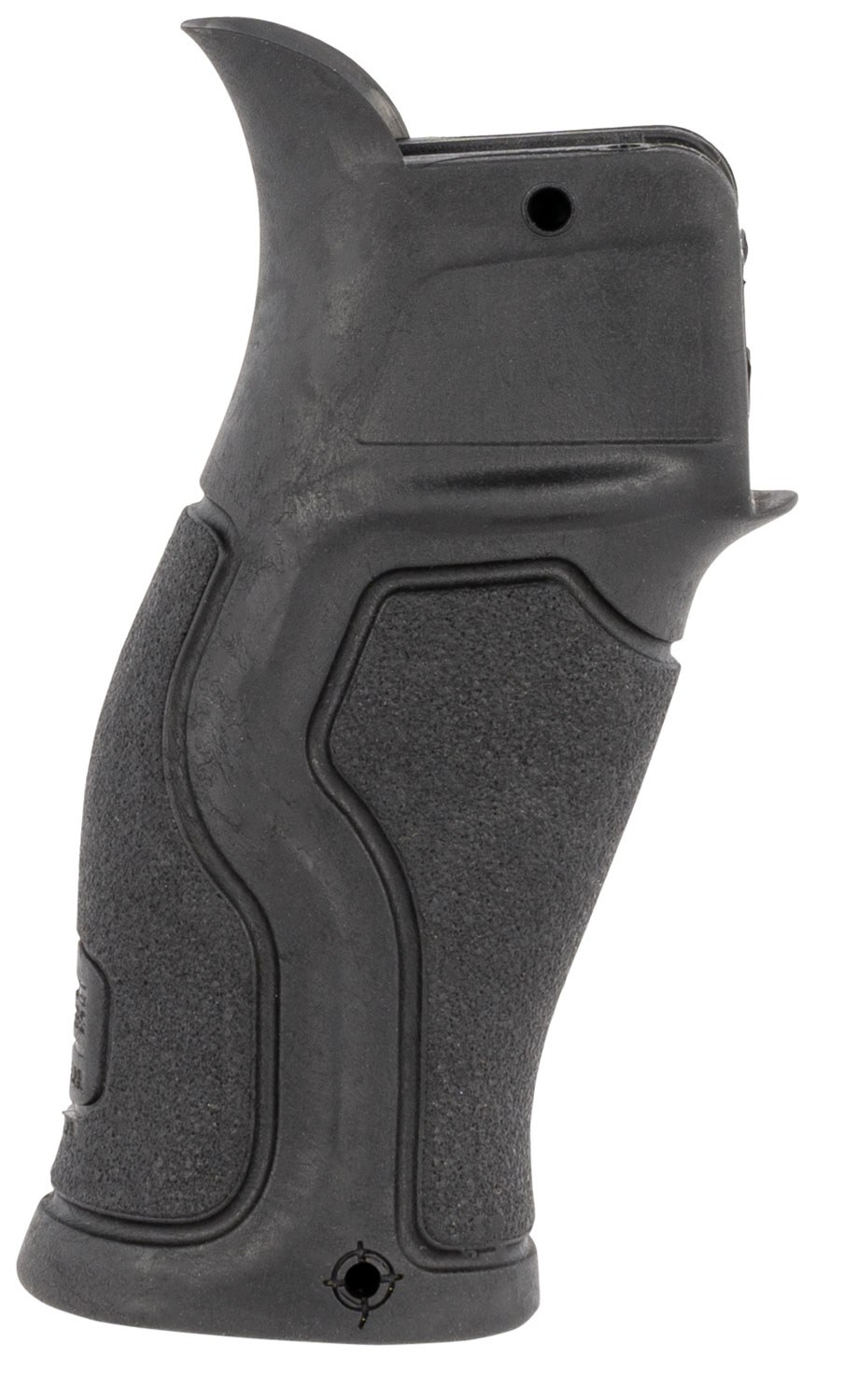 FAB Defense FXGRADUSB Gradus Ergonomic AR Style Black Polymer with Rubber Overmold, Fits AR/AK