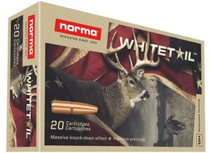 Norma Ammunition 20166492 Dedicated Hunting Whitetail 6.5Creedmoor 140gr Pointed Soft Point 20 per Box/10 Case