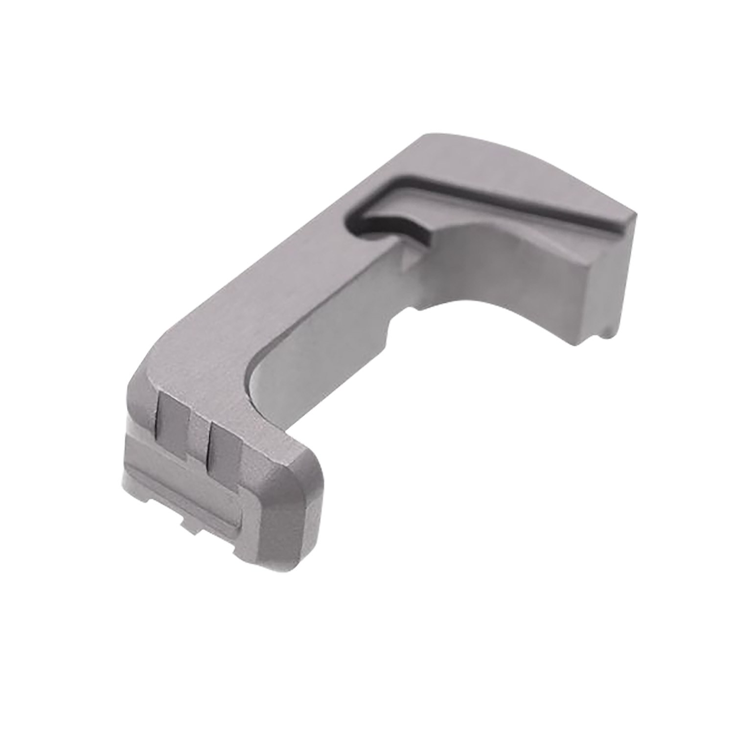 Tyrant Designs CNC TDGEMRGG Extended Magazine Release Glock Gen4-5 Grey Aluminum