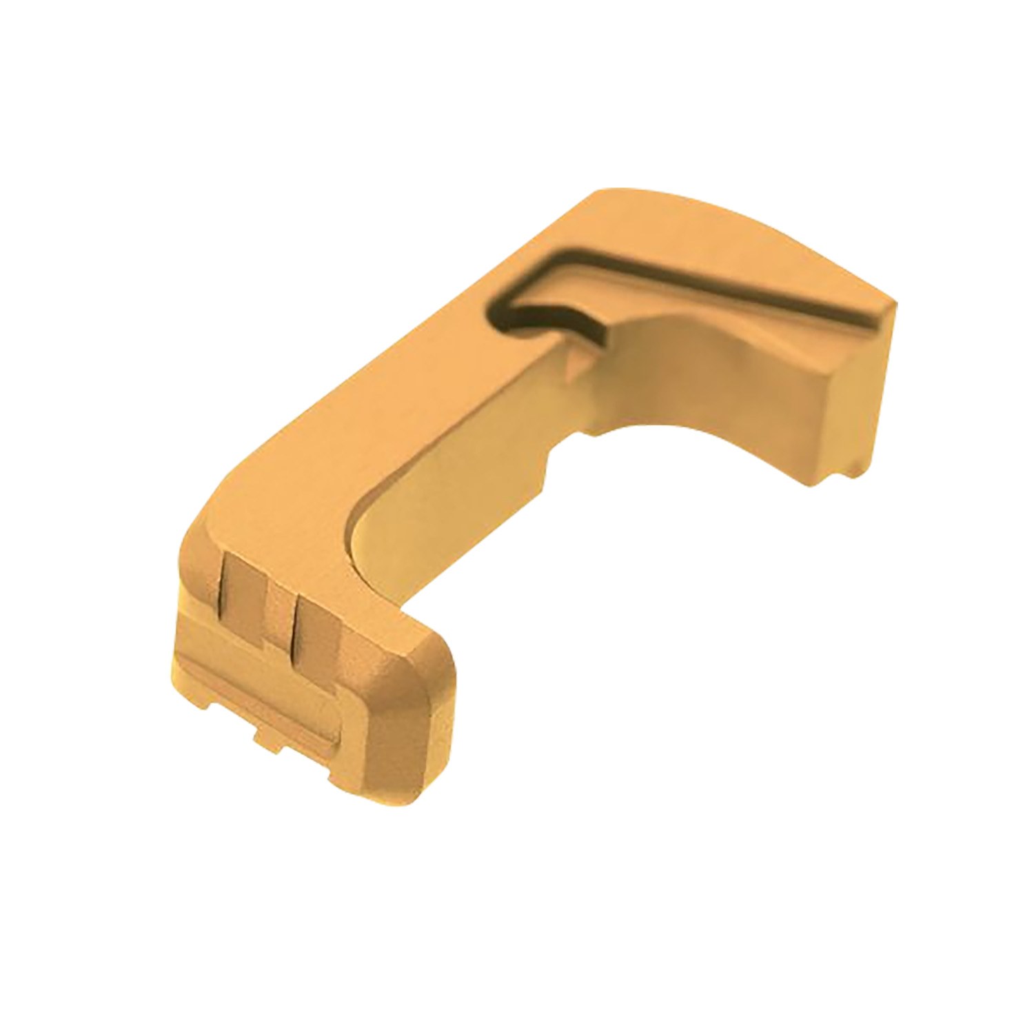 Tyrant Designs CNC TD43X48EGLD Extended Magazine Release Glock 43x/48 Gold Aluminum