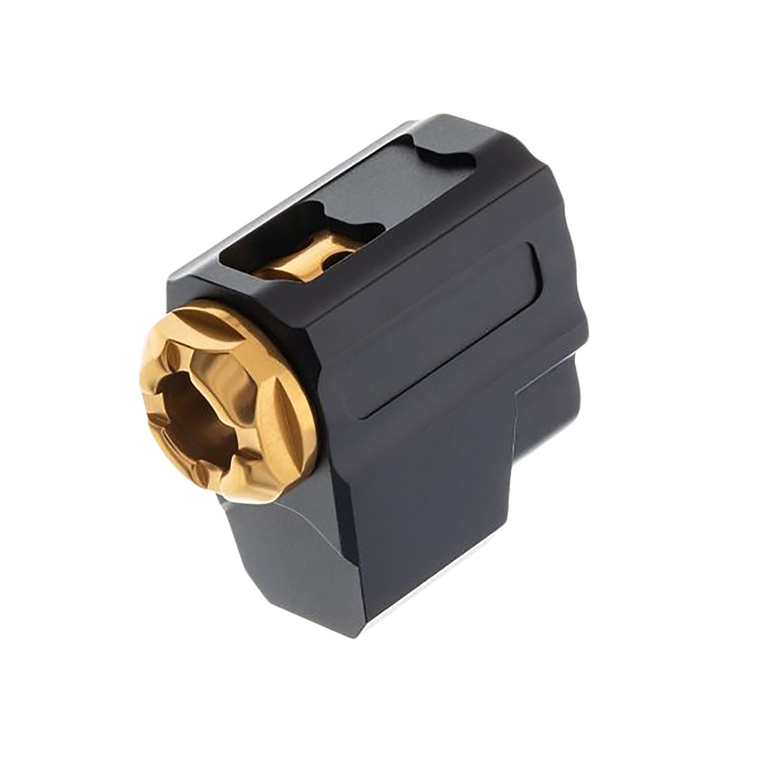 Tyrant Designs CNC TDP365COMPBLK/GOLD Black/Gold Aluminum 9mm