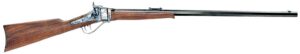 Chiappa Firearms 920025 1874 45-70 Gov 1-Round, 32" Blued Octagon Barrel, Color Case Hardened Steel Oiled Checkered Walnut, Fixed Checkered with Patch
