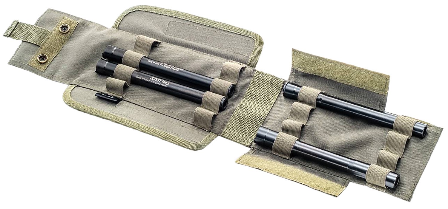 Chiappa Firearms 970435 X-Caliber Adapter Set for Use with SAAMI Spec Break Open 20 Gauge Shotgun, Includes 4 Inserts 9mm, 357 Mag/38 Spl, 45 ACP