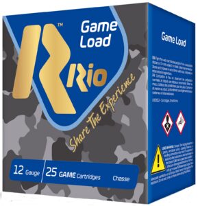 Rio Ammunition SG3275 Game Load Super Game High Velocity 12Gauge 2.75" 1 1/8oz 7.5Shot 25 per Box/10 Case
