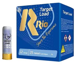 Rio Ammunition TG369 Target Load High Velocity 12Gauge 2.75" 1 1/4oz 9Shot 25 per Box/10 Case