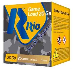 Rio Ammunition RC2075 Game Load 20Gauge 2.75" 1oz 7.5Shot 25 per Box/10 Case