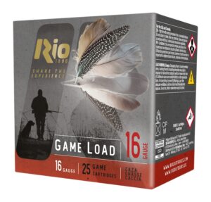 Rio Ammunition RCHV168 Game Load 16Gauge 2.75" 1 1/8oz 8Shot 25 per Box/10 Case