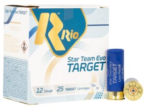 Rio Ammunition STT32LR75 Team Target 12Gauge 2.75" 1 1/8oz 7.5Shot 25 per Box/10 Case