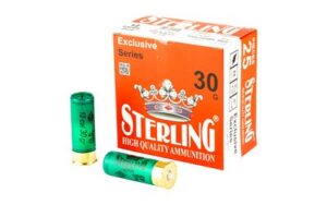 Sterling Exclusive Series 12 Gauge #8 Shot 1 1/16 Oz 25-Round Boxes