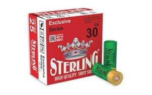 Sterling Exclusive Series 12 Gauge #8 Shot 1 1/8 Oz 25-Round Boxes