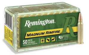 Remington Magnum Rimfire 17 HMR, 17gr, Jacketed HP, 50-Round Box