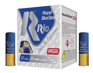 RIO Royal BlueSteel12GA 3" 1-3/8oz #4 MAX 1300 FPS